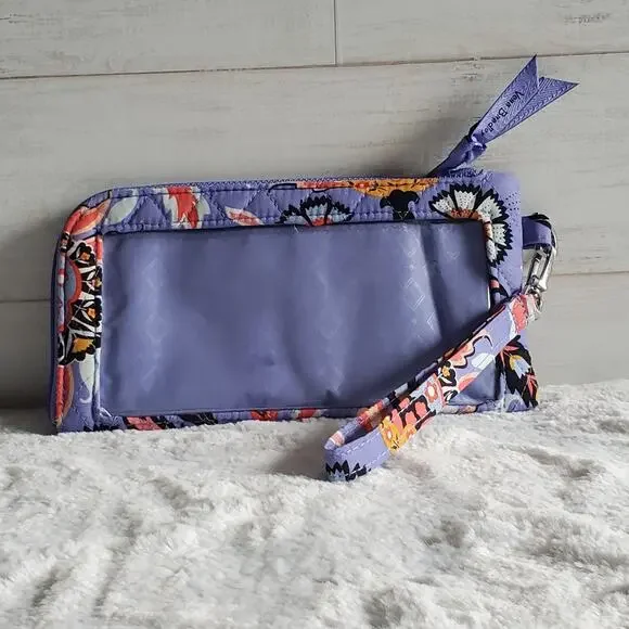 Vera Bradley RFID Tech Wristlet in Mural Garden Read Description - Picture 2 of 9